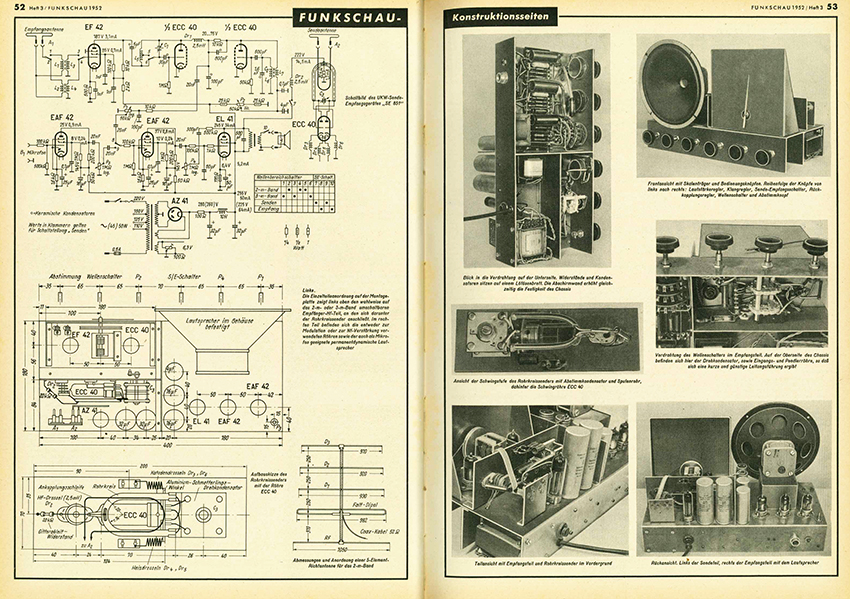 Funkschau 1949 - 1953