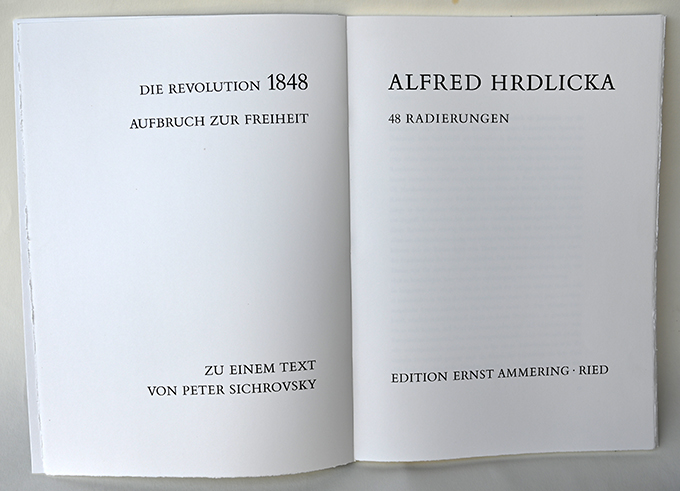 Sichrovsky, Die Revolution 1848