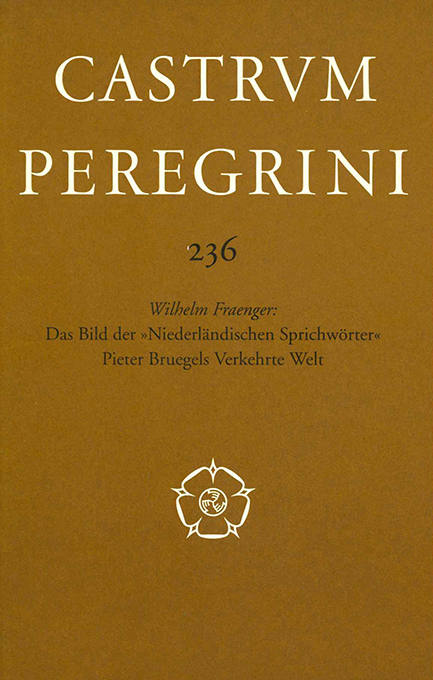 Fraenger, Das Bild der "Niederländischen Sprichwörter"