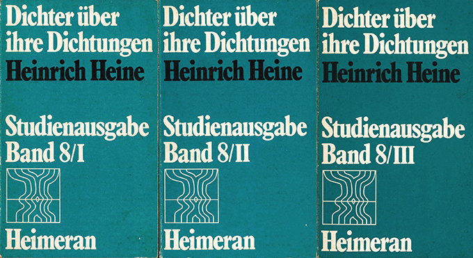 Dichter über ihre Dichtungen: Heinrich Heine