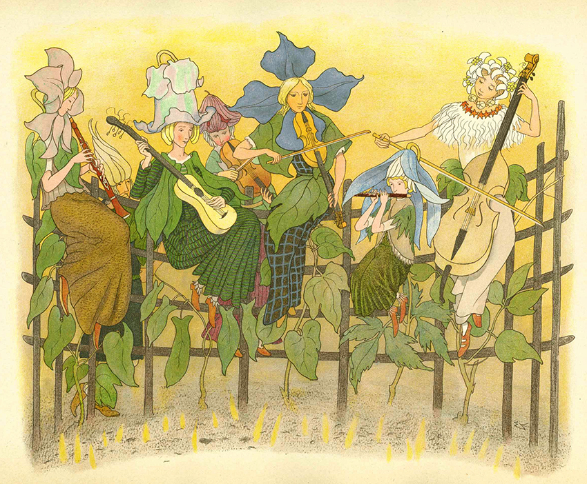 Kreidolf, Der Gartentraum