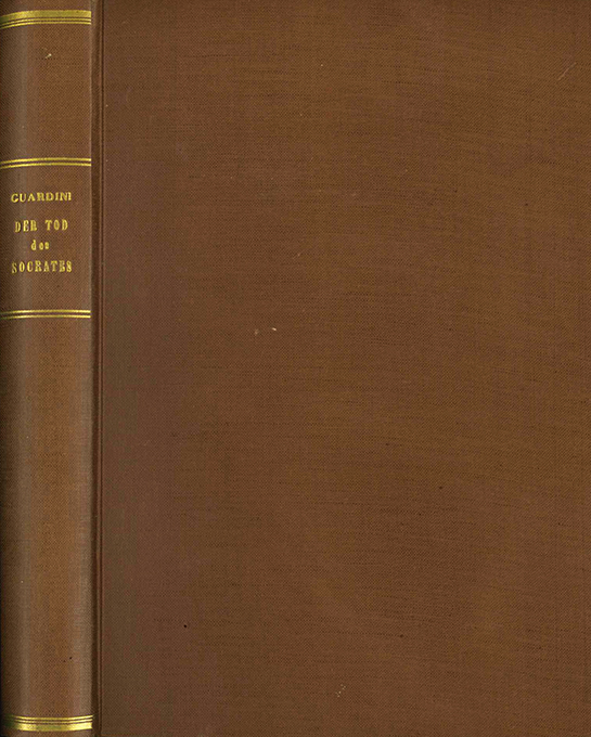 Guardini, Der Tod des Socrates