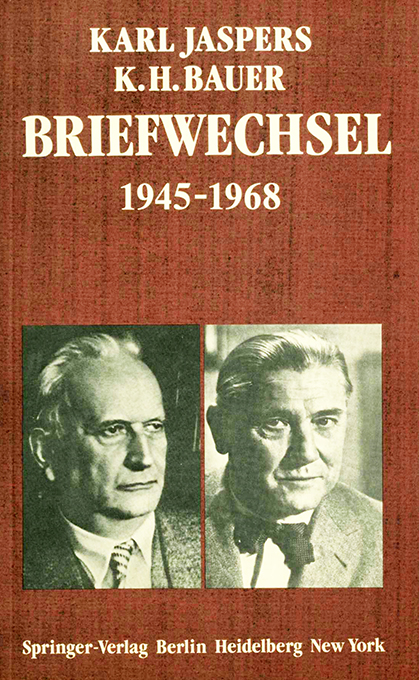 Jaspers, Bauer, Briefwechsel