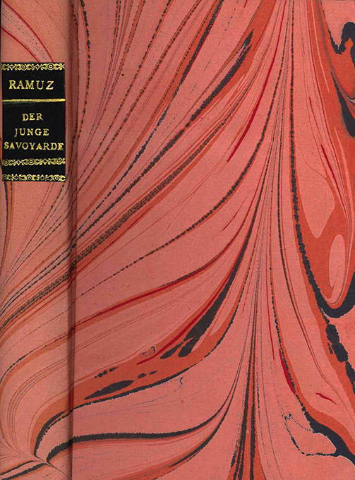 Ramuz, Der junge Savoyarde (Kopie)