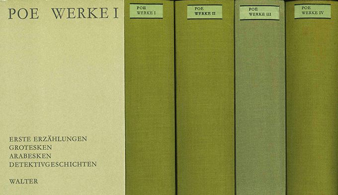 Schmidt, A., Poe, Werke I - IV