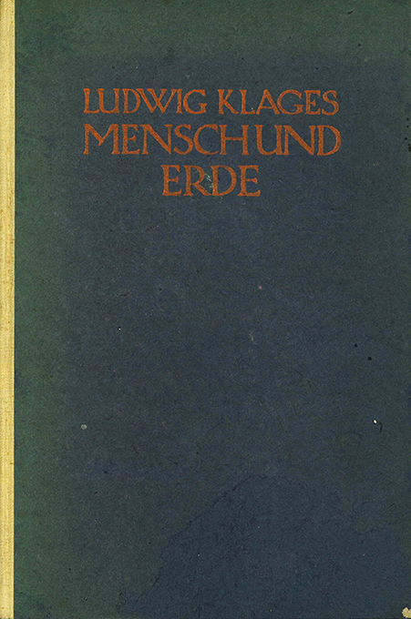Klages, Mensch und Erde 1920