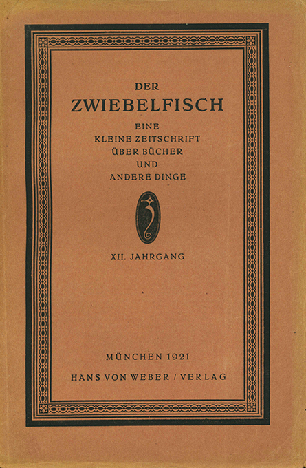 Zwiebelfisch 1921