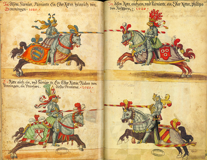 Turnierbuch aus der Kraichgauer Ritterschaft