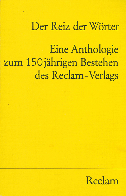 Der Reiz der Wörter