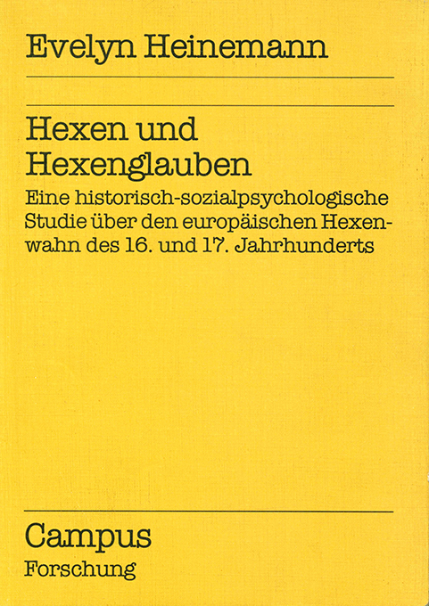 Heinemann, Hexen und Hexenglauben