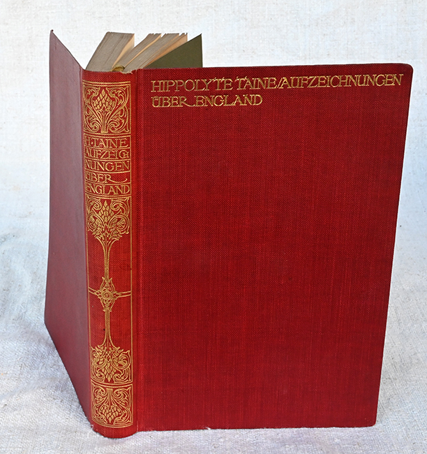 Taine, Aufzeichnungen über England