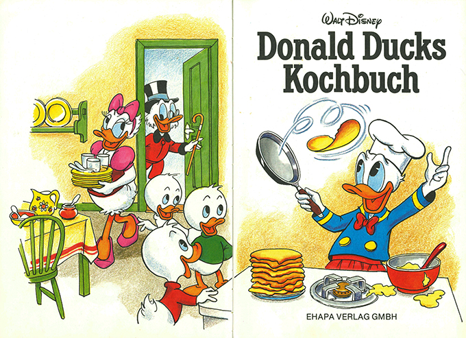Disney, Donald Ducks Kochbuch