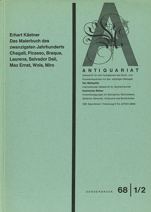 Kästner, E., Das Malerbuch NA