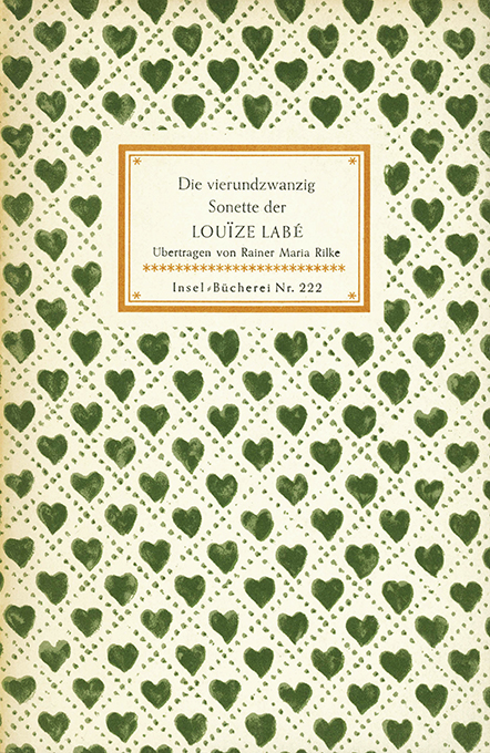 Rilke, Die vierundzwanzig Sonette (IB)
