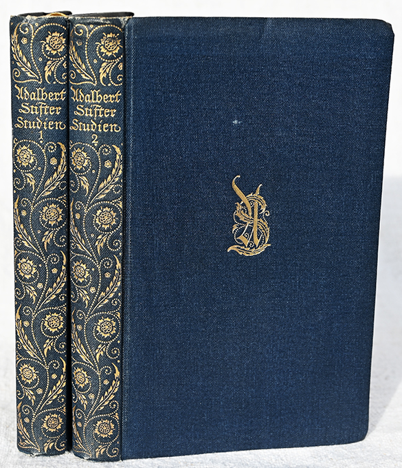 Stifter, Studien 1922 (Insel) 2 Bde.