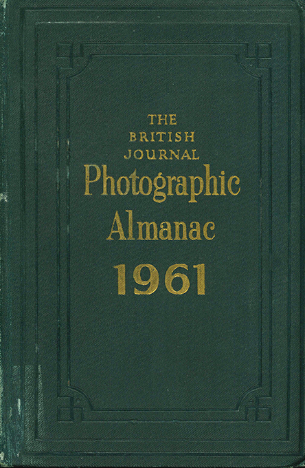 The British Journal Photographic Almanac 1961
