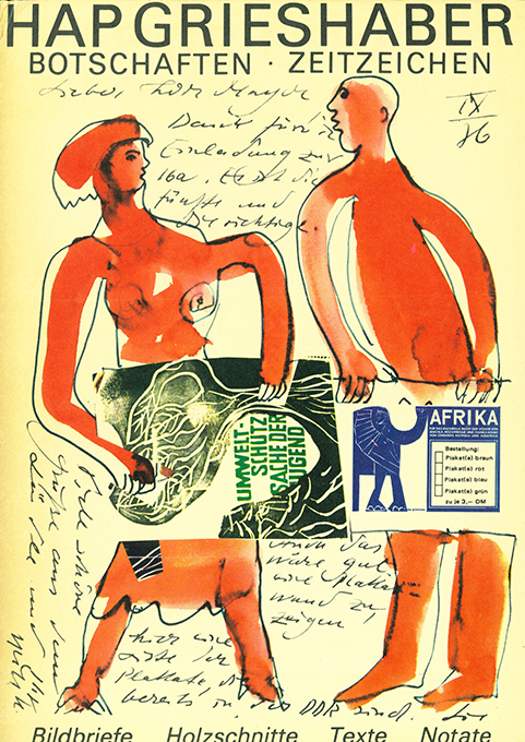 HAP Grieshaber. Botschaften 1984 Büchergilde