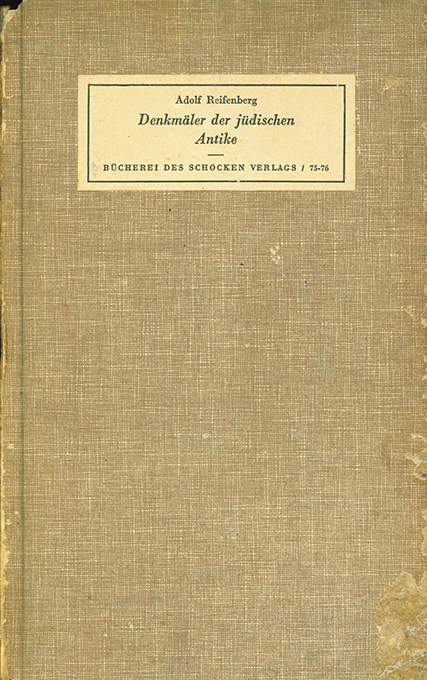 Reifenberg, A., Denkmäler der jüdischen Antike