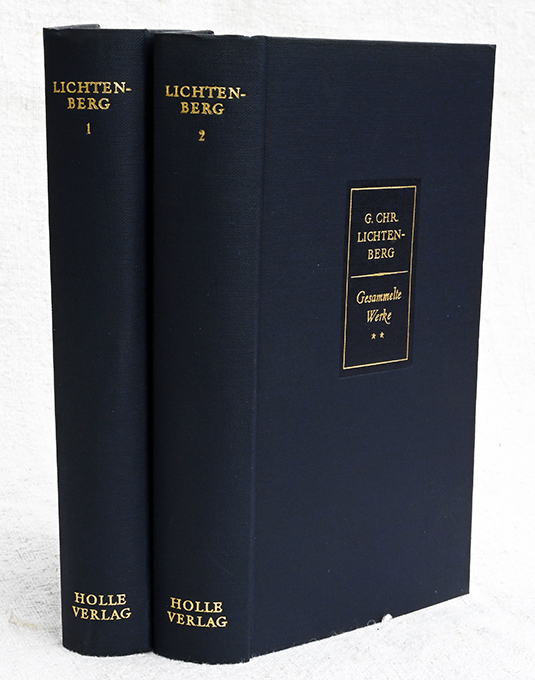 Lichtenberg, Gesammelte Werke
