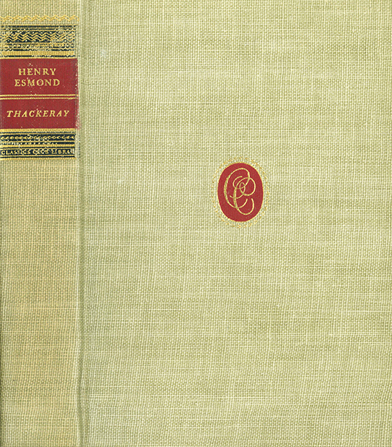 Thackeray, The History of Henry Esmond