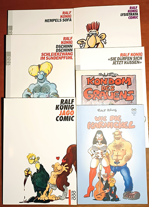 König, R., Sammlung 7 Comics