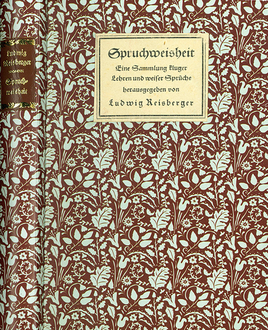 Spruchweisheit. Ein Hausbuch für jedermann