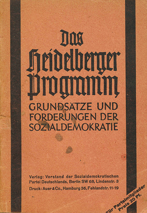 Heidelberger Programm, Das