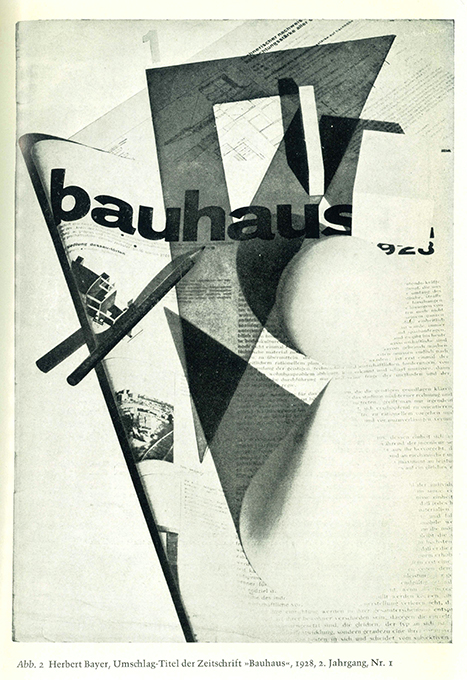 Kohut, Bauhaus und Neue Typographie