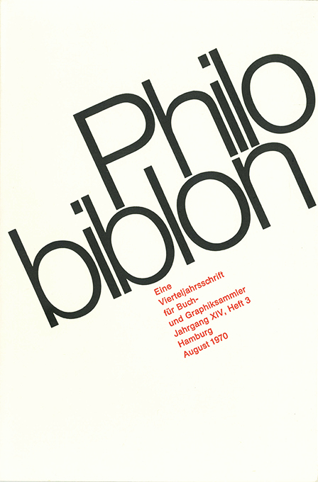 Götze, Hamburger Steindrucke