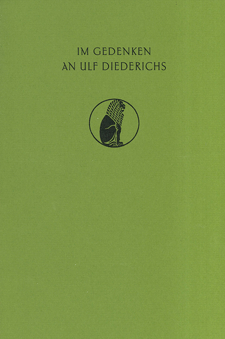 Im Gedenken an Ulf Diederichs