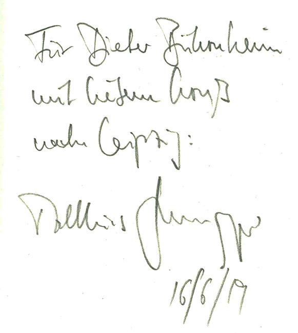 Gronemeyer, Im leichten Sitz