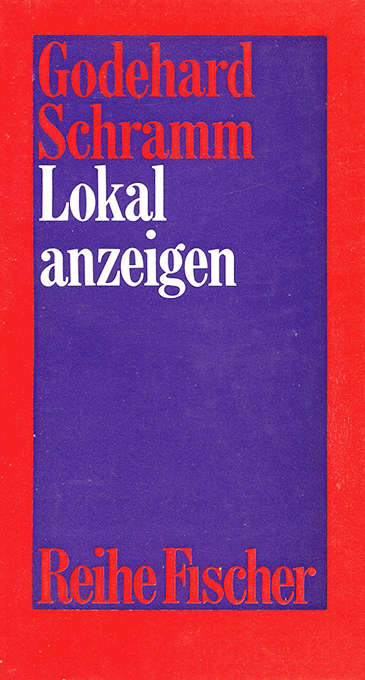 Schramm, Lokalanzeigen