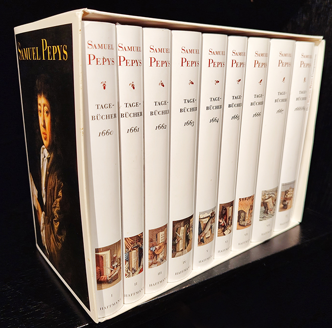 Pepys, Die Tagebücher
