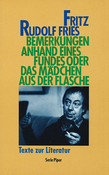 Fries, Bemerkungen anhand eines Fundes