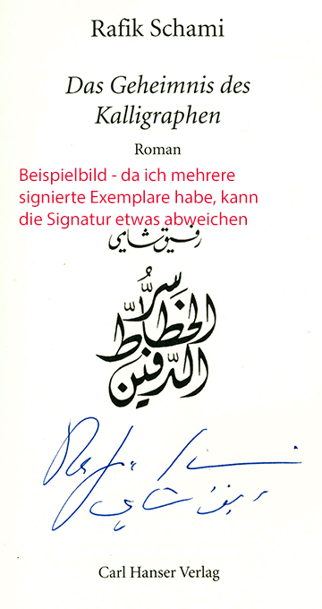 Schami, Das Geheimnis des Kalligraphen