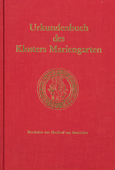 Boetticher, Urkundenbuch des Klosters Mariengarten