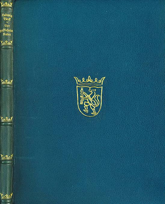 Tieck, Der gestiefelte Kater (Rupprecht-Presse)