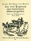 Gaudy, Aus dem Tagebuch 1917 VA