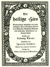 Thoma, L., Der heilige Hies 8.-10. Tsd.