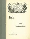 Lasker-Schüler, Styx