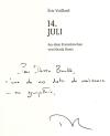 Vuillard, 14. Juli